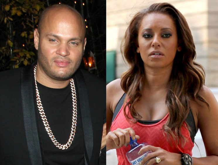 Stephen Belafonte claps at back at Mel B. abuse claims