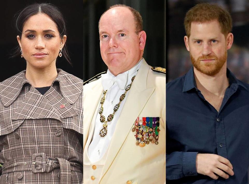 Prince Albert, Meghan Markle, Prince Harry