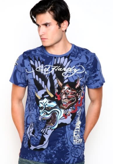 Ed Hardy and other blaring labels