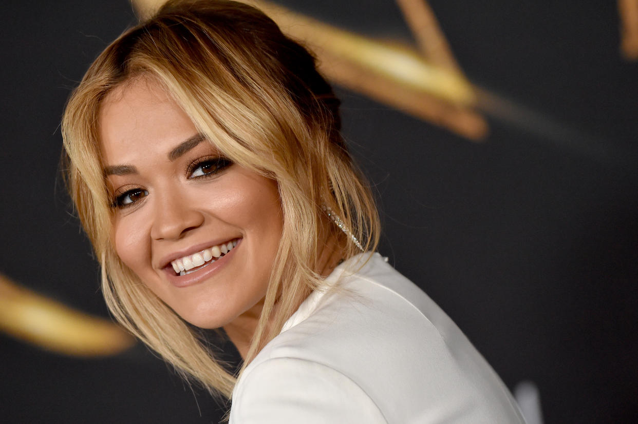 Rita Ora attends the Los Angeles Premiere of Marvel Studios' 