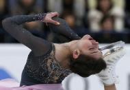 Figure Skating - ISU World Championships 2017 - Ladies Free Skating - Helsinki, Finland - 31/3/17 - Evgenia Medvedeva of Russia competes. REUTERS/Grigory Dukor