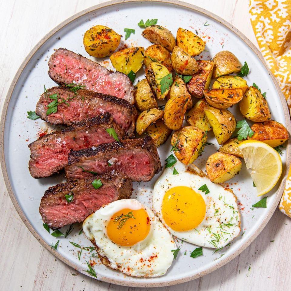 Best-Ever Steak and Eggs