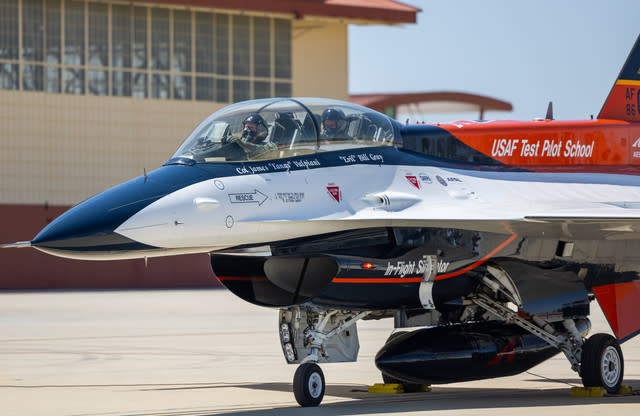 US Air Force Secretary Flies In AI Controlled Fighter Jet