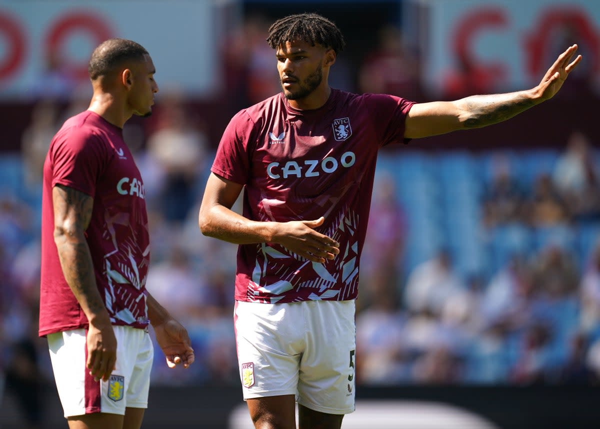 Tyrone Mings (right) was back in the Aston Villa side against Everton (Nick Potts/PA) (PA Wire)