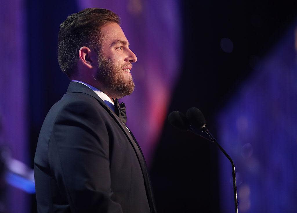 Jonah Hill at the Screen Actors Guild Awards in January 2017: Getty