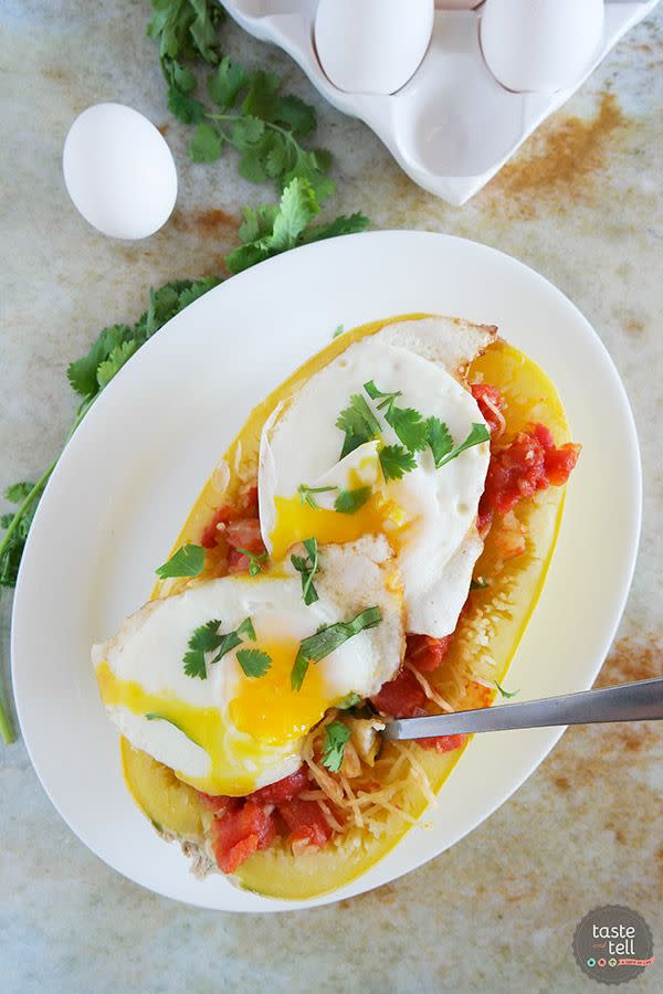 Huevos Rancheros-Inspired Spaghetti Squash