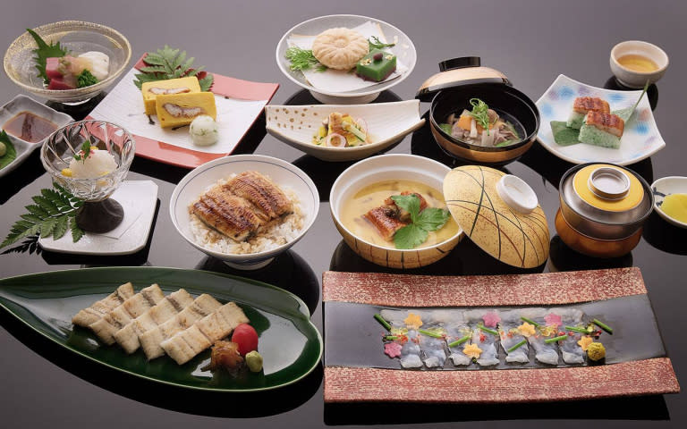 JR東日本大飯店台北HAYASE日本料理推出土用丑日「鰻魚懷石料理」 即日起全面供應。 （圖／業者提供）