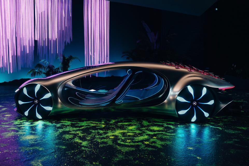 The Mercedes-Benz Vision AVTR concept