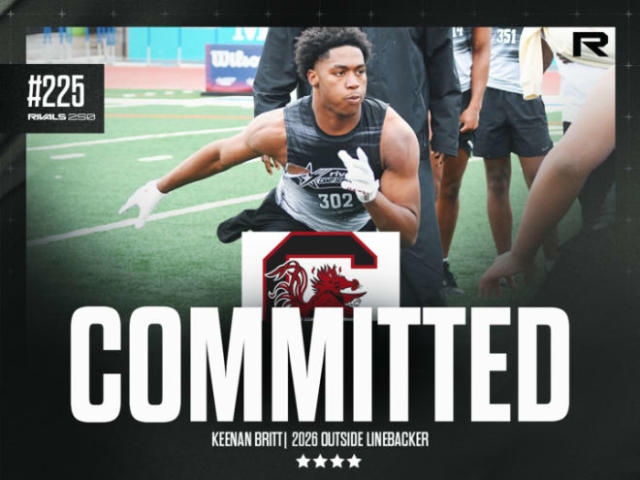 4-star LB Keenan Britt commits: 'South Carolina is one of a kind' - Yahoo  Sports