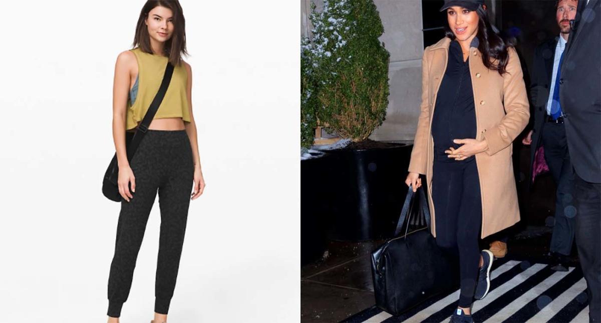 Nike Boutique Skin Ventilated Yoga Leggings in Black - Meghan Markle's Pants  - Meghan's Fashion