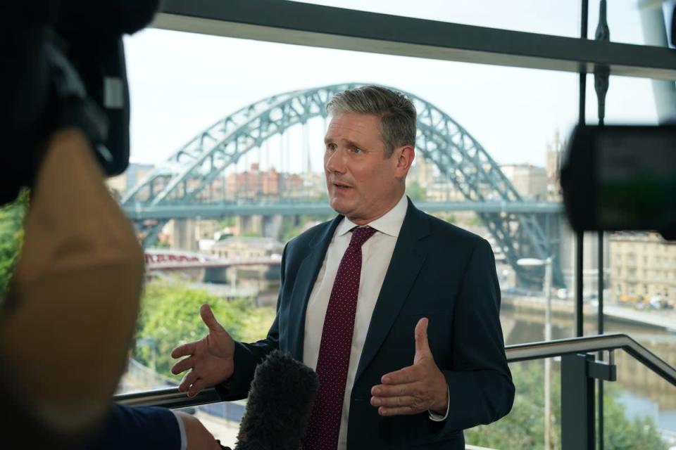 Le dirigeant travailliste Sir Keir Starmer (Owen Humphreys/PA) (PA Wire)