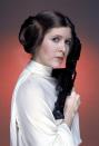 Princess Leia’s double buns are one of the most famous hair styles in movie history. While Carrie Fisher was never nominated for Best Actress, the "Star Wars" saga has won six Academy Awards and received 10 nominations.