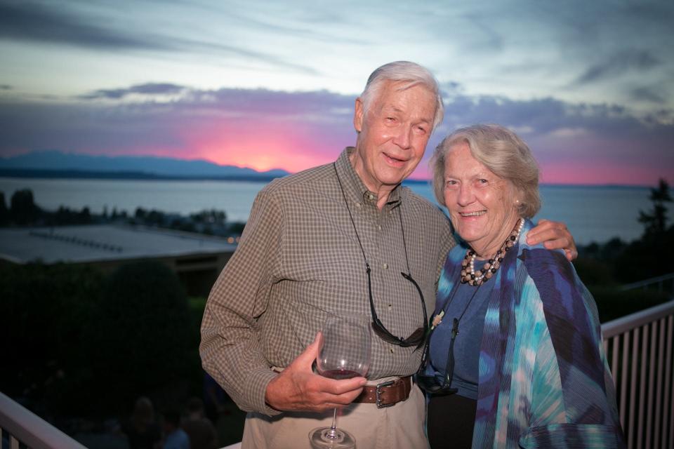 Julia and Bill Ashbey enjoyed 30 years of post-retirement life.