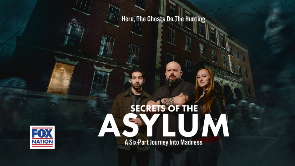 'Secrets of the Asylum' starring New Bedford's Stephanie Burke, right, started airing episode of Fox Nation on Oct. 20.