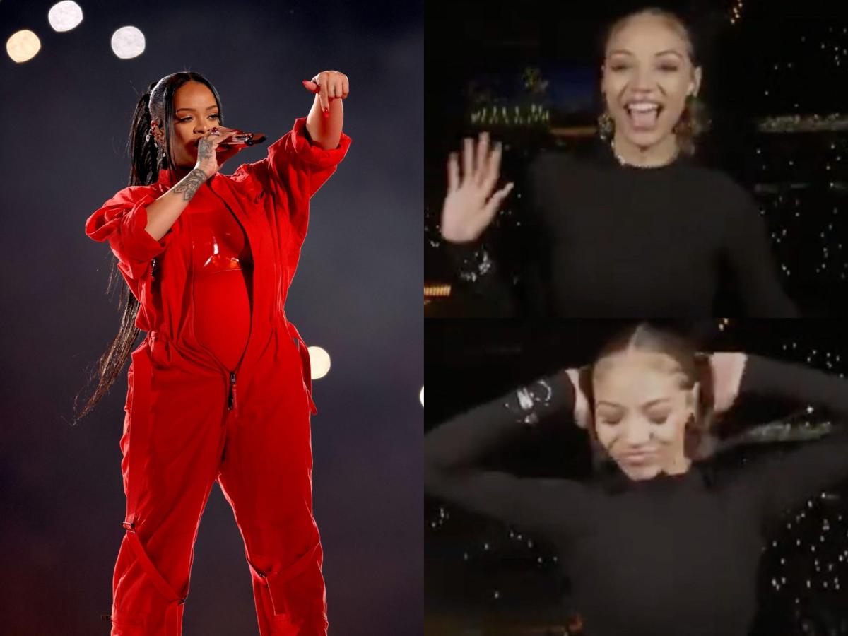 Rihanna's sign language interpreter stole the show at Super Bowl LVII