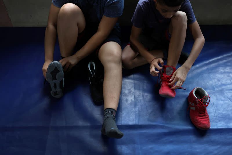 The Wider Image: Indian school for wrestling helps girls chase life and glory