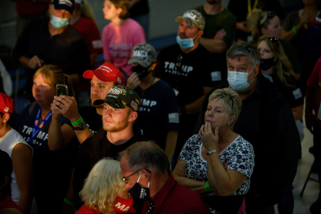 Donald Trump Holds Campaign Event In Latrobe, PA