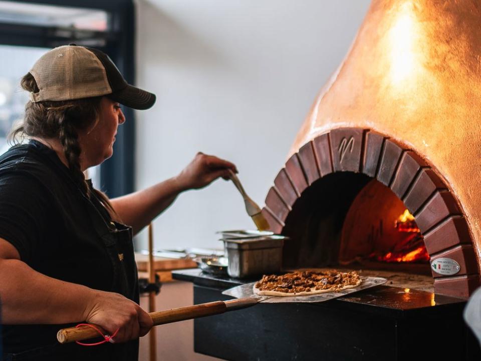 Balkan Treat Box debuts a 1,825-square-foot space in Webster Groves, a suburb outside of St. Louis, with wood-fired flatbreads, grilled beef sausages, and a Bosnian-inspired cheeseburger.