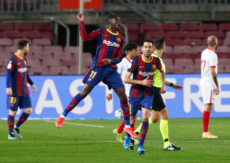 Copa del Rey - Semi Final Second Leg - FC Barcelona v Sevilla