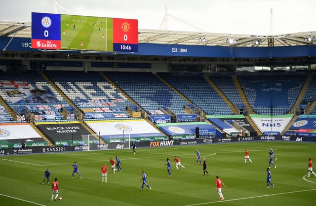 Leicester City v Manchester United – Premier League – King Power Stadium