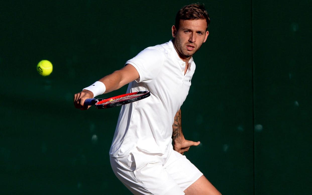 Dan Evans is viewed as one of British Tennis's wasted talents - PA