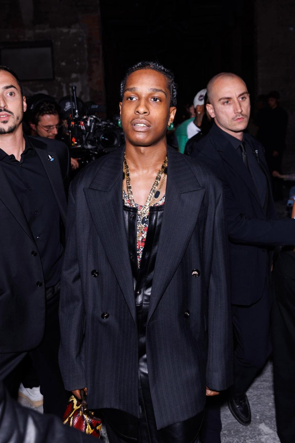 A$AP Rocky at Bottega Veneta (Bottega Veneta)