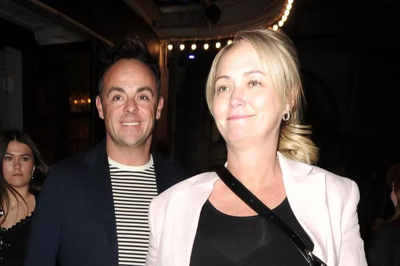 Ant McPartlin and Anne-Marie Corbett l