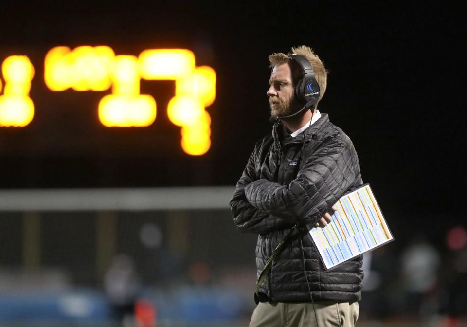 Joey Goyeneche has led the St. Bonaventure football team to CIF-State Division I-A state championship bowl in just his fourth season as head coach.