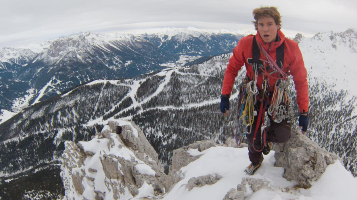 Programme Name: The Last Mountain - TX: n/a - Episode: The Last Mountain (No. n/a) - Picture Shows: Tom Ballard  - (C) Ballard Images  - Photographer: Unknown