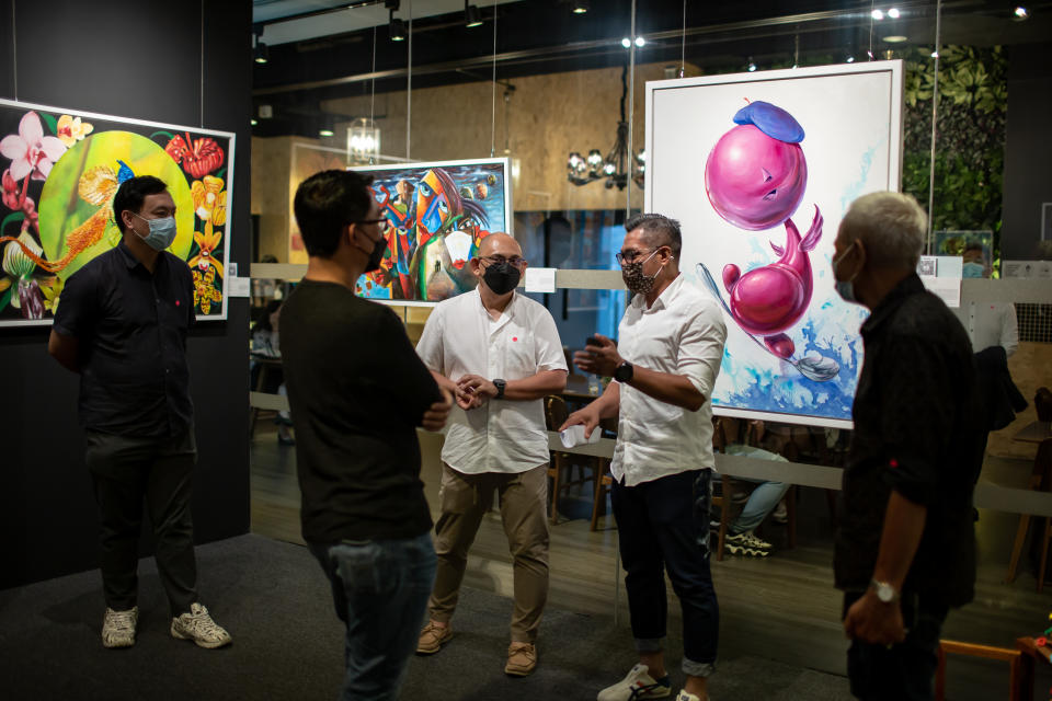 Art exhibition Routes features artworks by the previously-incarcerated in Singapore. (PHOTO: Global Cultural Alliance)