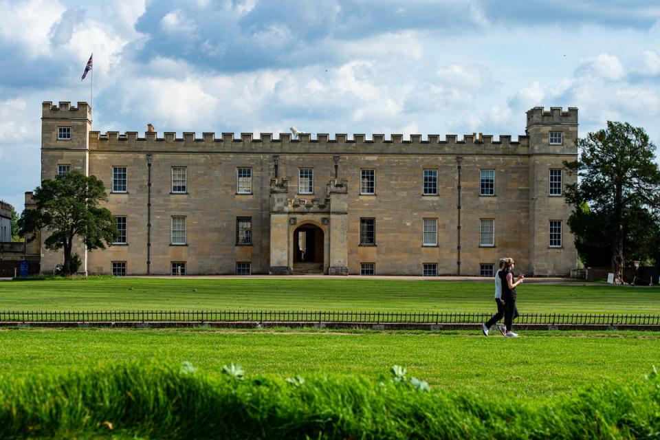 Star talent: Syon House, in Syon Park, appears in many period dramas (Daniel Hambury/Stella Pictures Ltd)