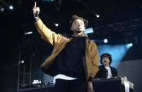 <p>NEW ORLEANS, LA – OCTOBER 29: Amine performs during the 2017 Voodoo Music + Arts Experience at City Park on October 29, 2017 in New Orleans, Louisiana. (Photo by Tim Mosenfelder/Getty Images) </p>