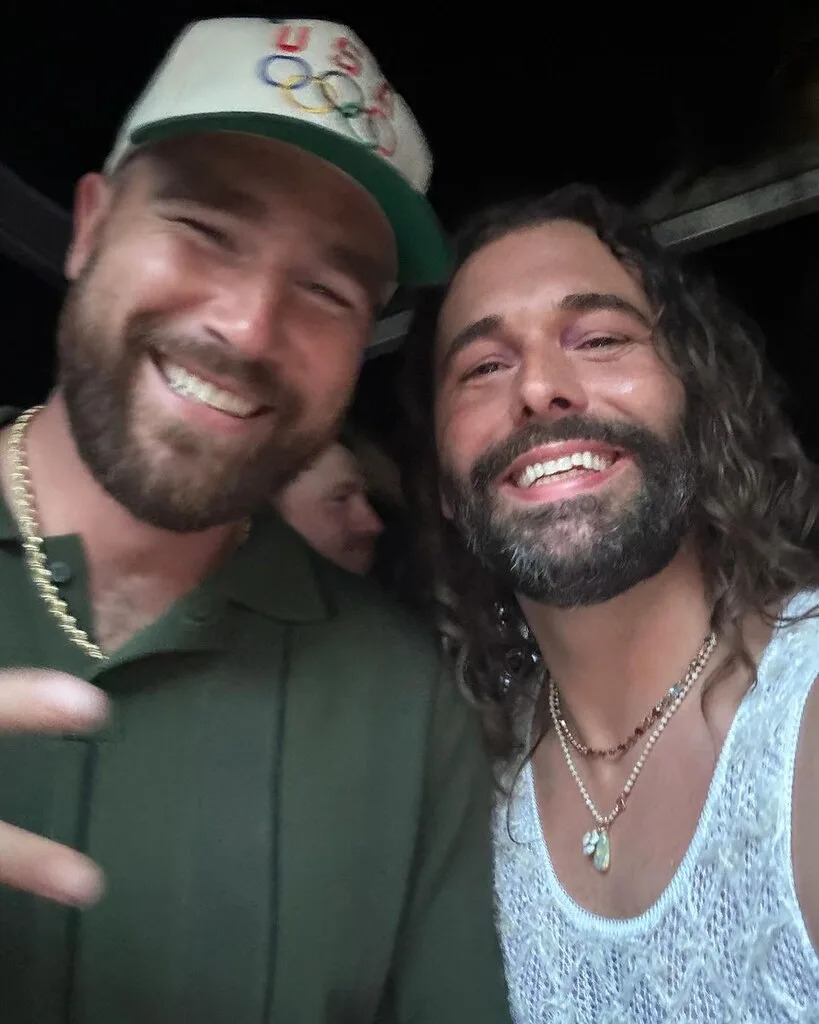 <p>Travis Kelce & Jonathan Van Ness</p>