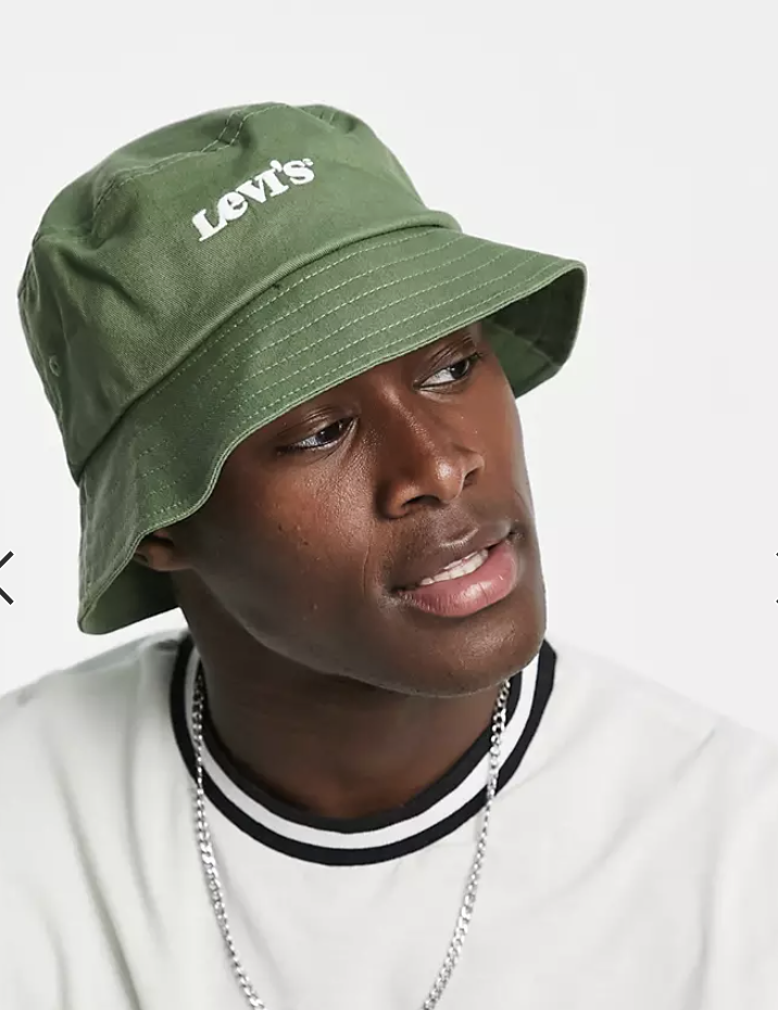 Levi's bucket hat in green