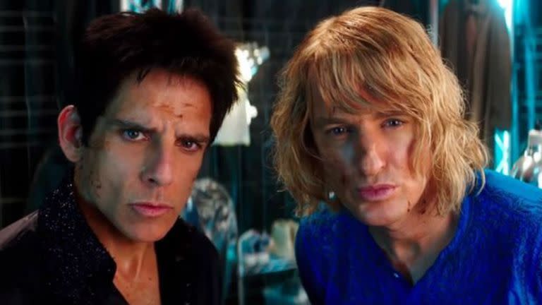 Derek y Hansel en la secuela de Zoolander