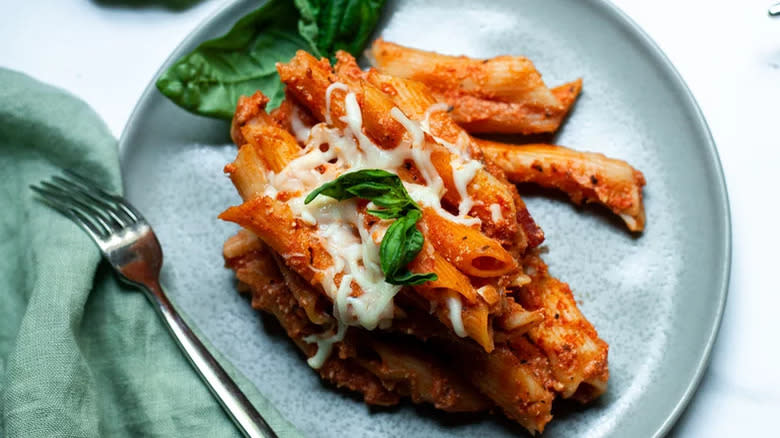 Crock Pot  Baked Ziti