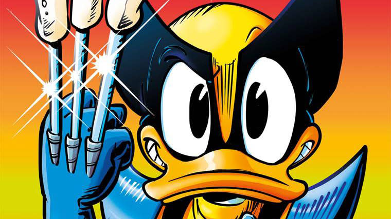  Cover art for Marvel & Disney: What If…? Donald Duck Became Wolverine #1. 