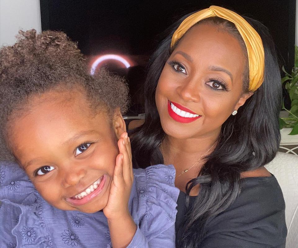 Keshia Knight Pulliam with daughter