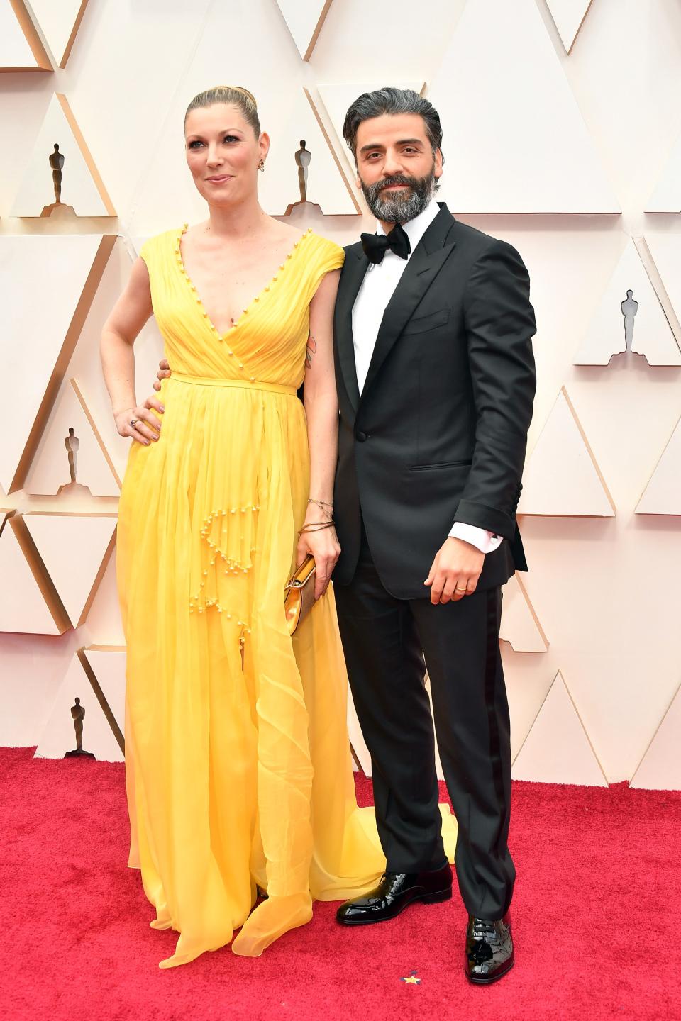 Oscar Isaac with Elvira Lind