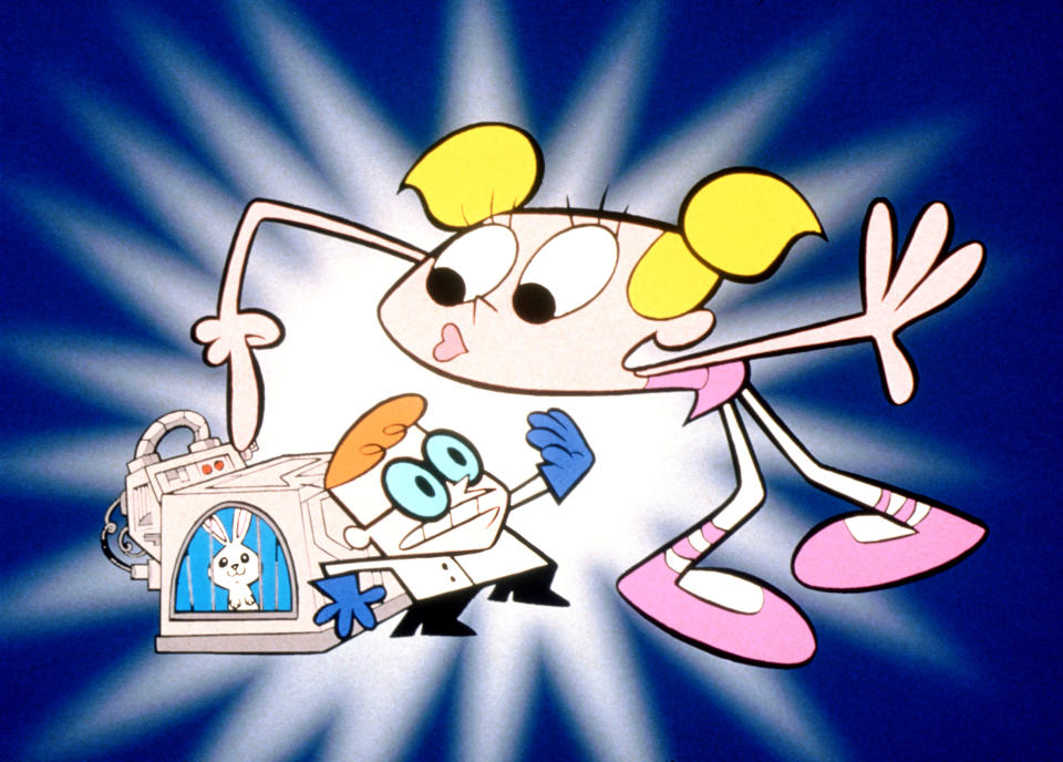 Dexter and Dee Dee in the 1996 series, Dexter's Laboratory. (Photo: Cartoon Network / Courtesy: Everett Collection)