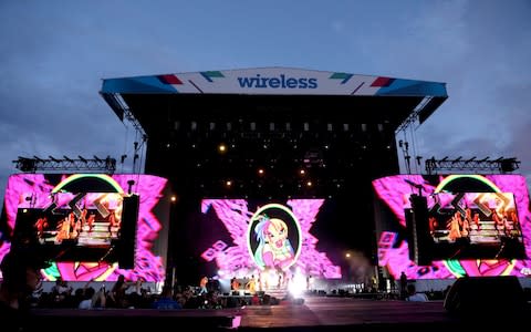 A warm-up for a bigger stage: Wireless - Credit: Isabel Infantes/PA Wire