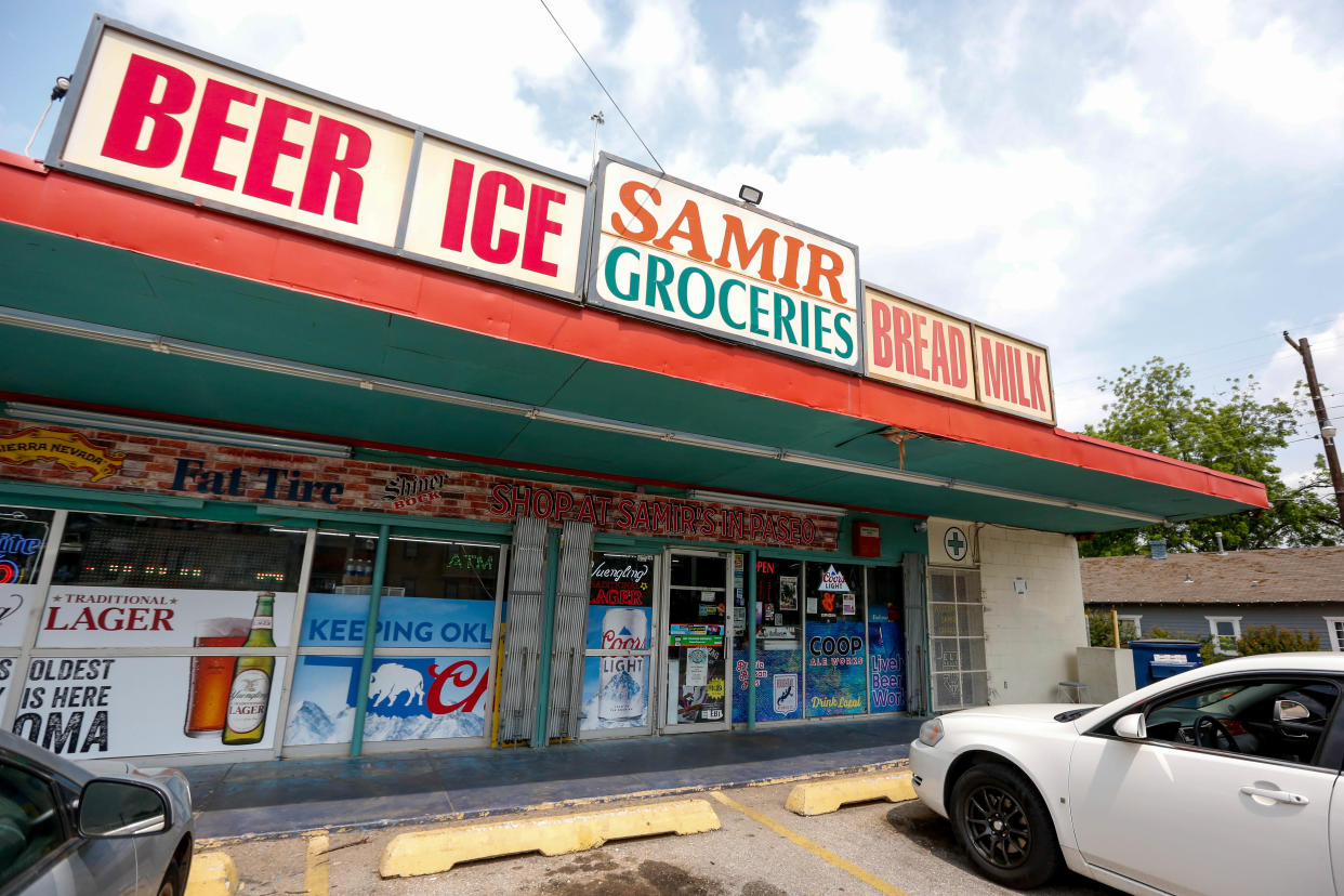 Samir Groceries, which opened in 2005, welcomes a diverse crowd, from locals and shop owners to tourists taking in the many galleries and restaurants in the Paseo Arts District in Oklahoma City.