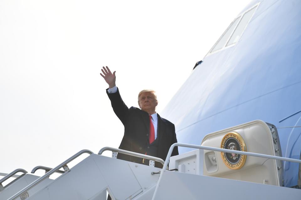 Donald Trump claimed he has won two Nobel peace prizes before correcting himself during a rambling campaign rally. (Photo by MANDEL NGAN/AFP via Getty Images)