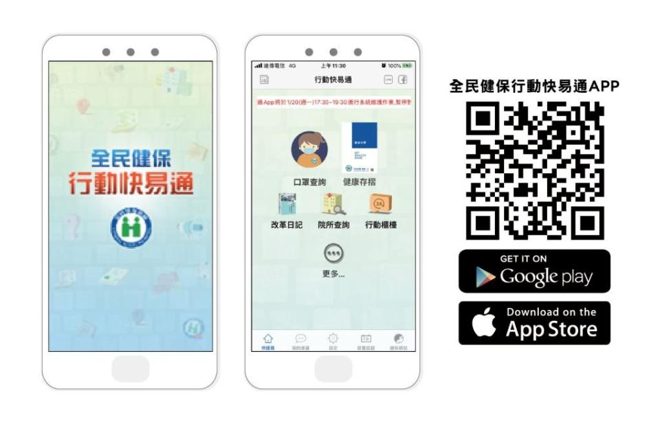 「健保快易通」APP下載居冠。 (圖:衛福部)