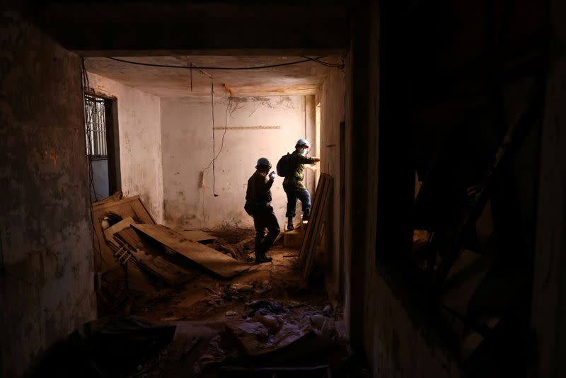 The Wider Image: Model soldiers and secret bunkers on Taiwan's front line with China