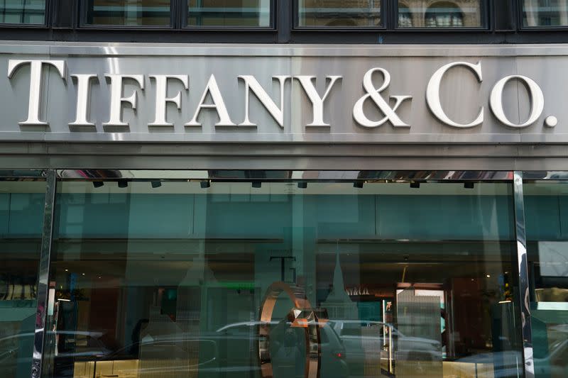 FILE PHOTO: A Tiffany & Co. store is pictured in the Manhattan borough of New York City