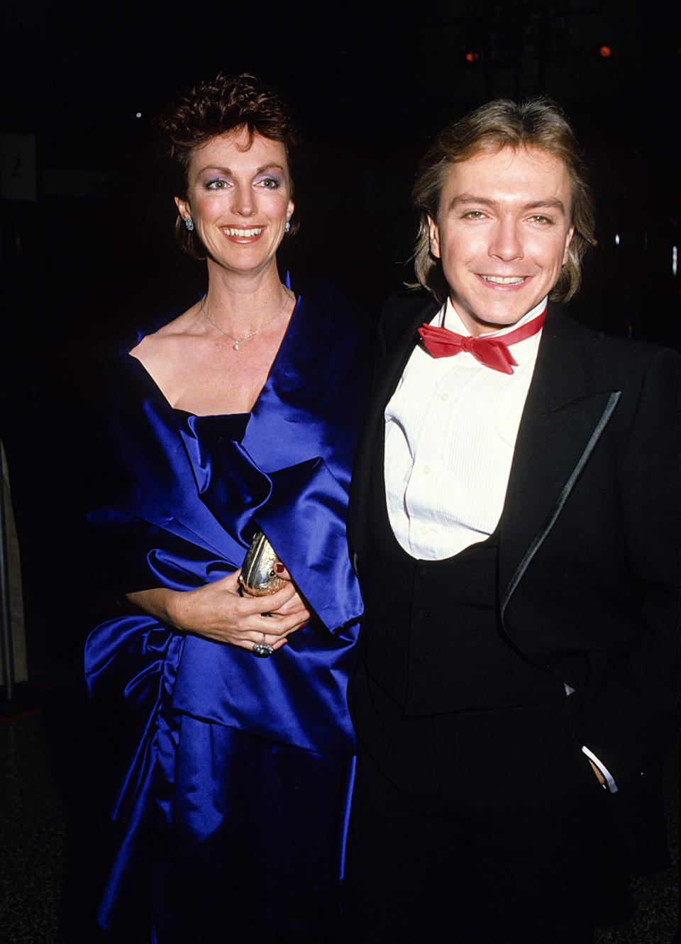 David Cassidy and fiancée Meryl Tanz, June 1981