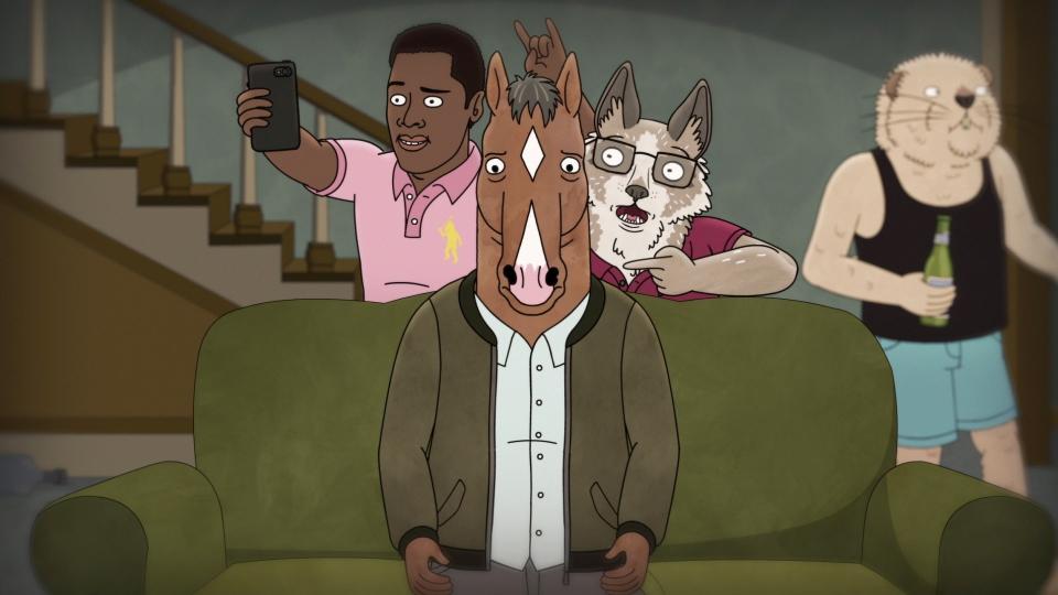 Screenshot from "BoJack Horseman"