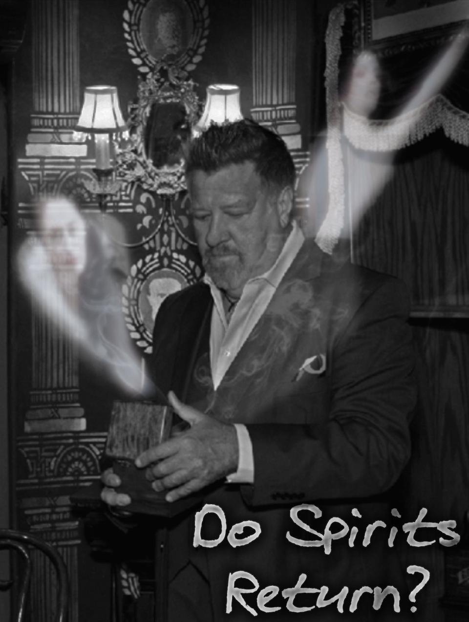 John Ferrentino will conjure the great beyond in "Do Spirits Return?" The show has a limited engagement at Titusville Playhouse Oct. 14-15, 2022. Visit titusvilleplayhouse.com.