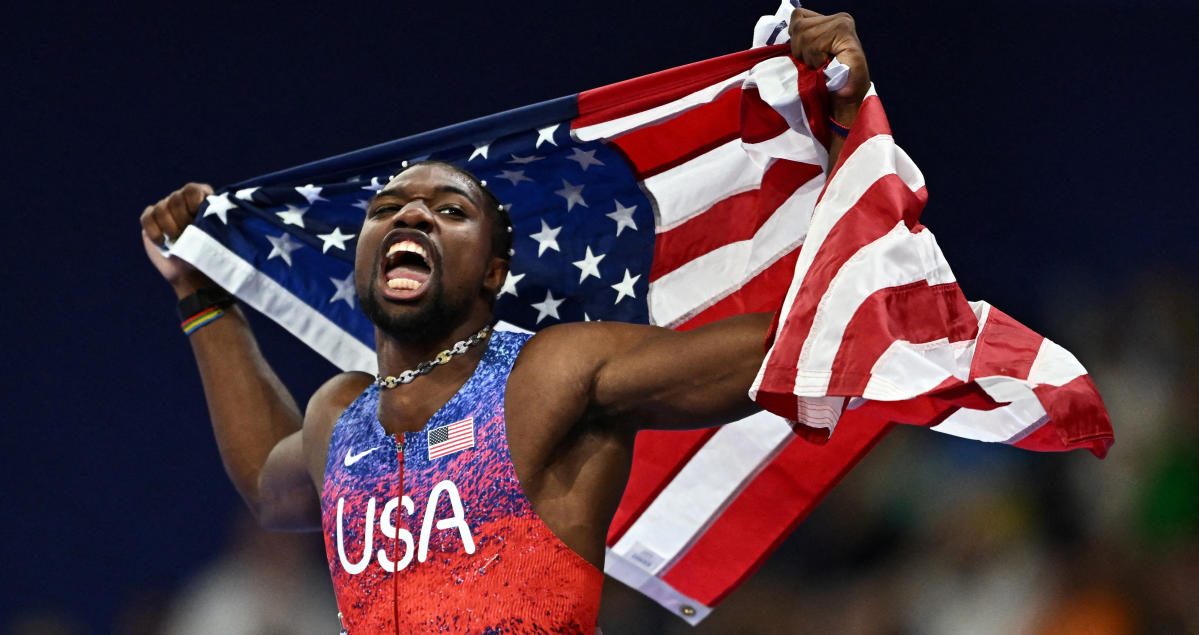 Photos Noah Lyles ‘World’s Fastest Man’ after photofinish win